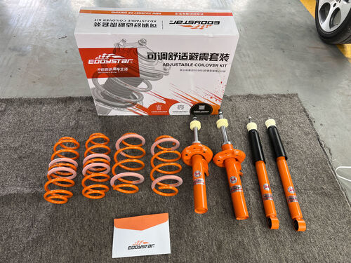 najnowsza sprawa firmy na temat Golf 6 GTI 2010 wyposażony w regulowane, komfortowe amortyzatory EDDY