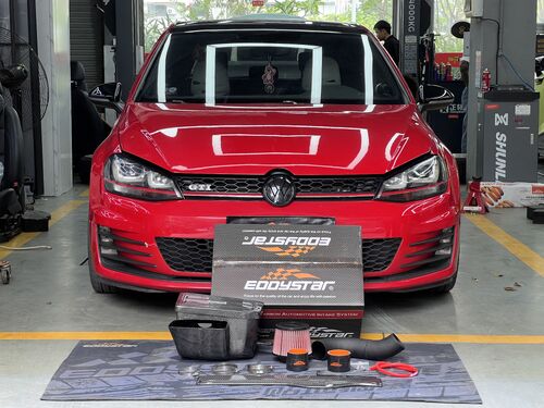 najnowsza sprawa firmy na temat 2017 Volkswagen Golf 7 GTI Upgraded with EDDY Carbon Fiber Intake Box
