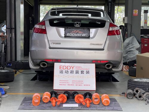 najnowsza sprawa firmy na temat 2013 Honda Accord Crosstour 2.4L Upgraded with EDDY Sport Shock Absorber Kit