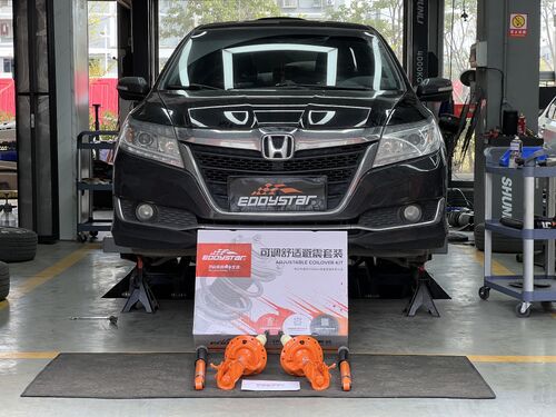najnowsza sprawa firmy na temat Honda Crider 1.8L 2017 ulepszona o regulowane, komfortowe amortyzatory EDDY poprzez modyfikację zamiast konserwacji