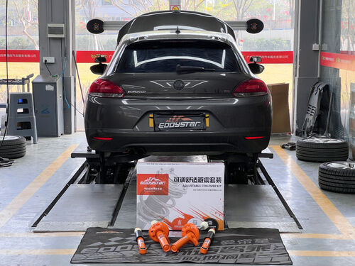 najnowsza sprawa firmy na temat 2013 Volkswagen Scirocco R 2.0T | EDDY Adjustable Comfort Shock Absorber Upgrade: Performance Coexists with Comfort