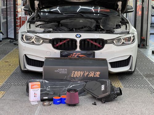 najnowsza sprawa firmy na temat 2019 BMW 320Li 2.0T | EDDY Vortex Carbon Fiber Intake Box Upgrade: Power Renewed