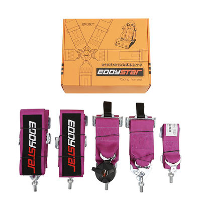 EDDY Purple 5 Point Racing Seat Belt Harness Certyfikat SFI dla samochodów wyścigowych