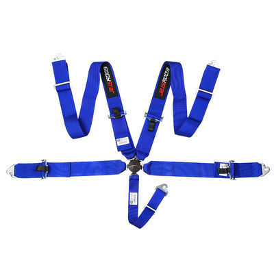 Nylon Sport Style Racing Seat Belt Bule 3 cali szerokości dla bezpieczeństwa samochodowego Certyfikat FIA
