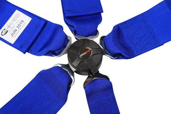 Nylon Sport Style Racing Seat Belt Bule 3 cali szerokości dla bezpieczeństwa samochodowego Certyfikat FIA
