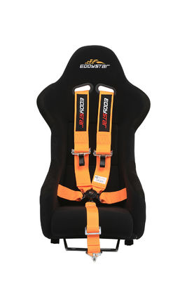 EDDYSTAR Nylon Drift Car Racing Seat Belt Orange Color 5-punktowy pas bezpieczeństwa