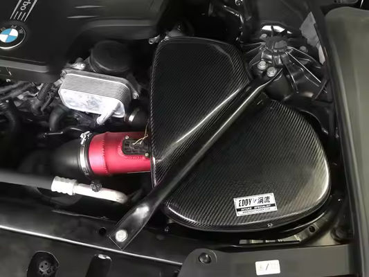 Odnawianie wlotu powietrza Wielkiego przepływu włókna węglowego Bellows dla BMW serii 5
