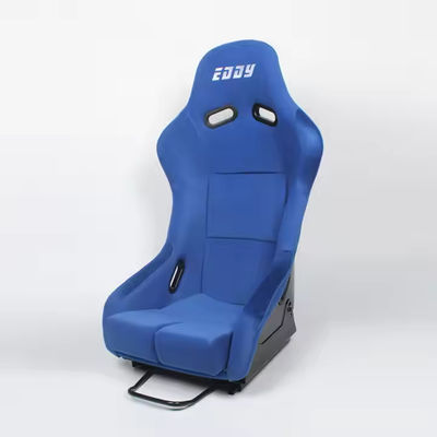 EDDYSTAR Luxury Blue Soft Bucket Racing Seat Niestandardowe krzesło wyścigowe