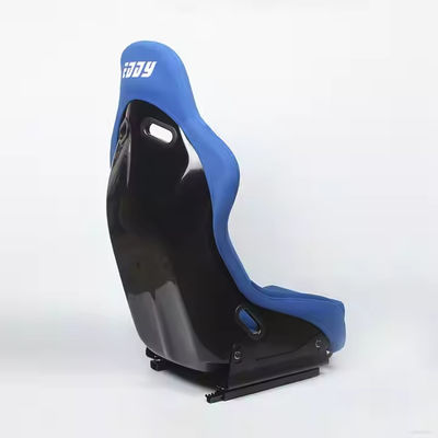 EDDYSTAR Luxury Blue Soft Bucket Racing Seat Niestandardowe krzesło wyścigowe