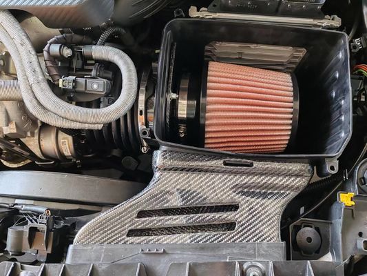 Zestaw filtrów do wchłaniania powietrza z włókien węglowych dla Mercedes Benz W176 A45