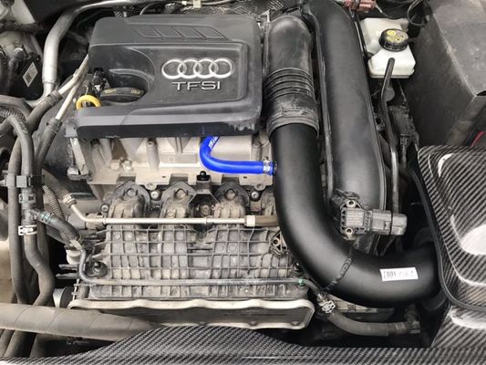 EDDYSTAR Aluminium Wysokiej Wydajności Włókno Węglowe Wypływ powietrza Wysoka Wydajność Dla Audi A3