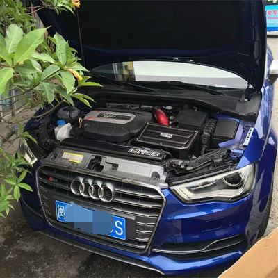 Zestaw do wchłaniania powietrza z włókna węglowego EDDYSTAR z 76 mm Filtrem wysokiego przepływu dla 15-16 Audi A3 1.8T/2.0T - Instalacja Bolt-On
